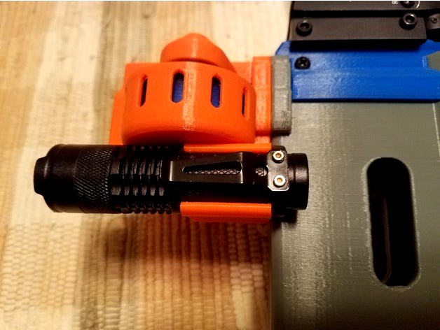 FDL-2 Underbarrel Flashlight Mount by dkdavid721_3DK