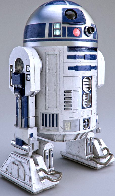 Star Wars R2D23d model