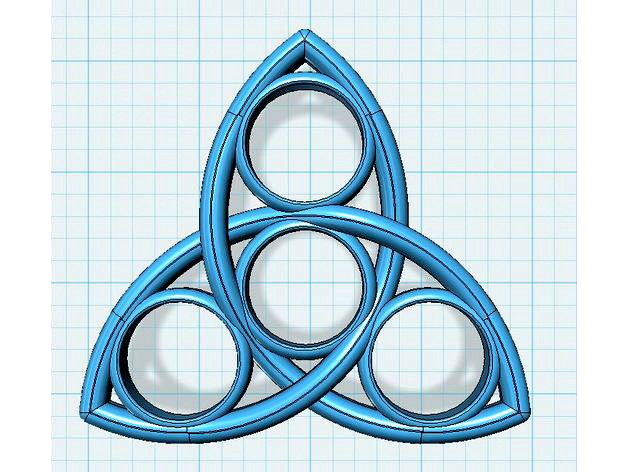 Celtic Knot Fidget Spinnner SLIM by JayDezi