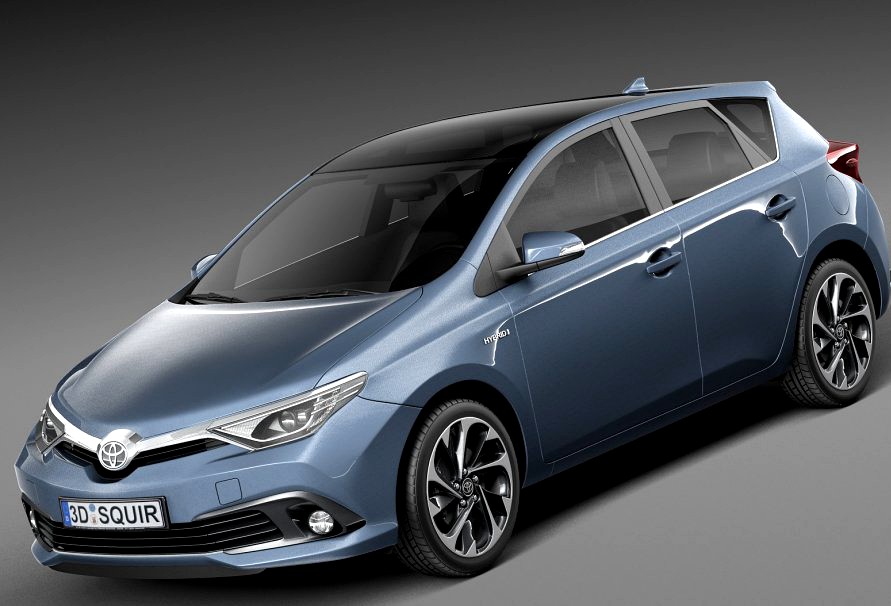 Toyota Auris 20163d model