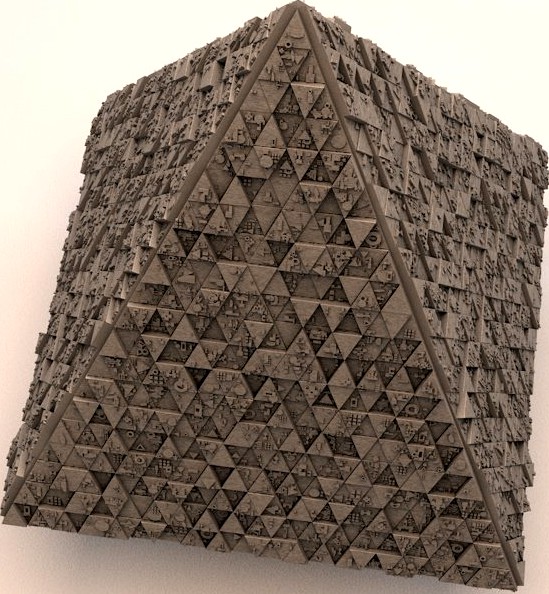 Sci-Fi Shapes - The Pyramid3d model