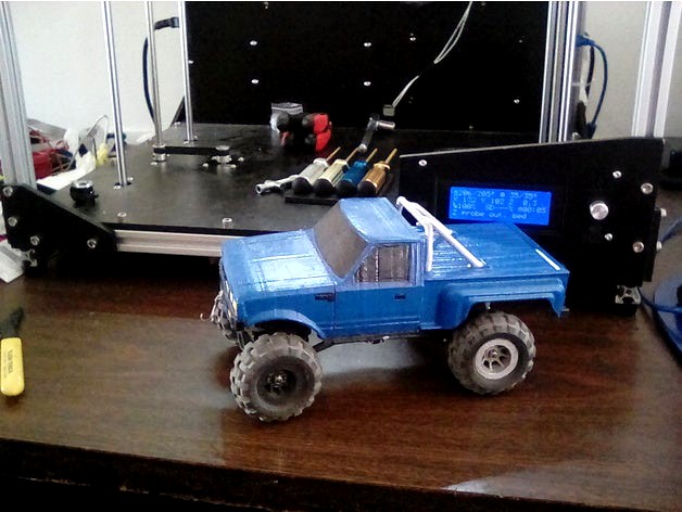 Datsun pickup body for the Basher Rocksta by IMMario2