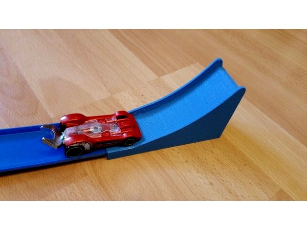 Hot Wheels - Big Jump Ramp by DaveVonDreizehn 3d model