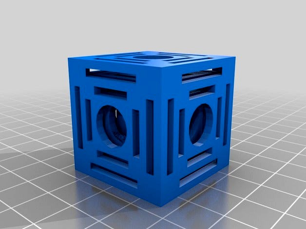 Cube in a cube in a cube by OzJohnson
