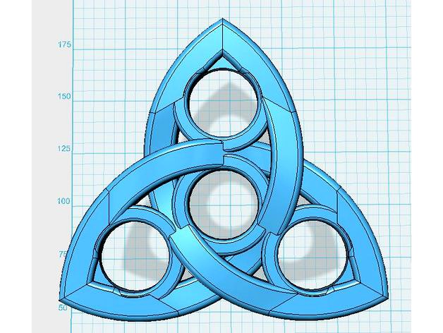 Celtic Knot Fidget Spinner by JayDezi