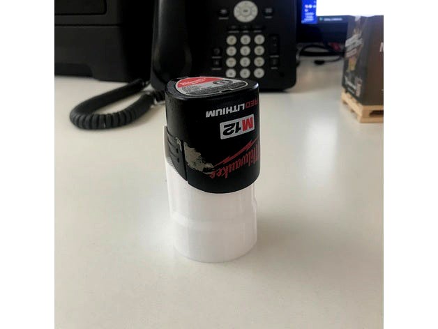 Milwaukee 12 volt battery cartridge by SolvableBobcat