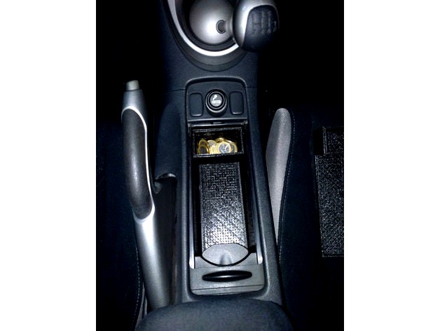 Central console coin box and mat by DataDisrupter