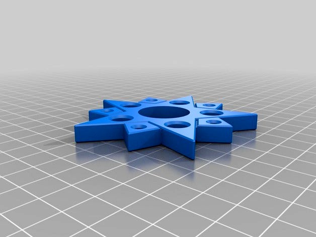 Mason's The Star - Fidget Spinner by makerparts