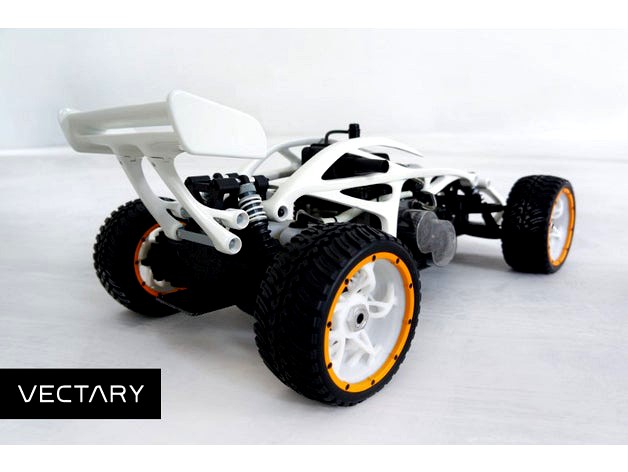 vectBuggy - RC buggy redesign by VECTARY