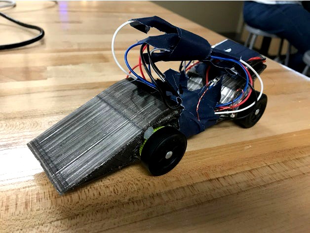 Quadcopter Powered Derby Racer by jillls101