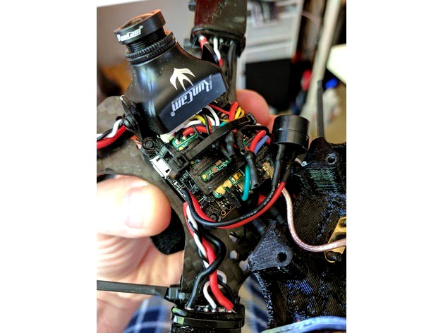 TBS Unify Pro HV and FrSky XM+ 30.5x30.5 stack mount by matthewhale
