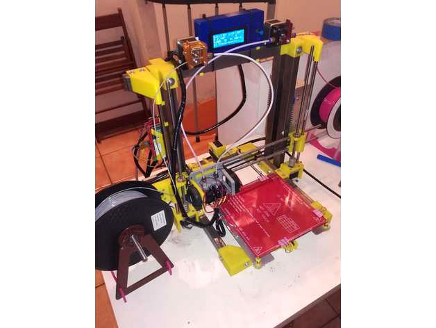 Prusa i3 - ultrastrong iron frame (anet A8 inspired) by fvettore