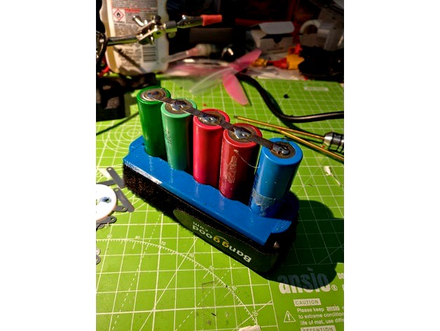 18650 Solder Jig by add1ct3dd