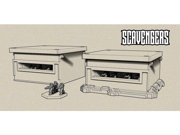 Bunker for Scavengers Wargame by mgleite