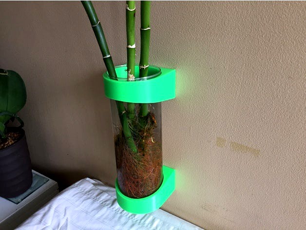 Vase wall holder by CVMichael