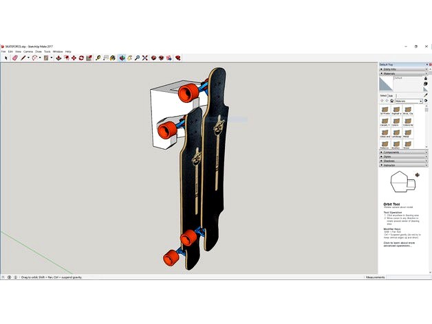 Double Decker Skate Deck Hanger #SKATEFORCE by TECHGEEK