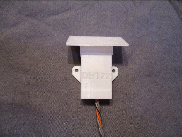 DHT22 Case for Greenhouse by valknut