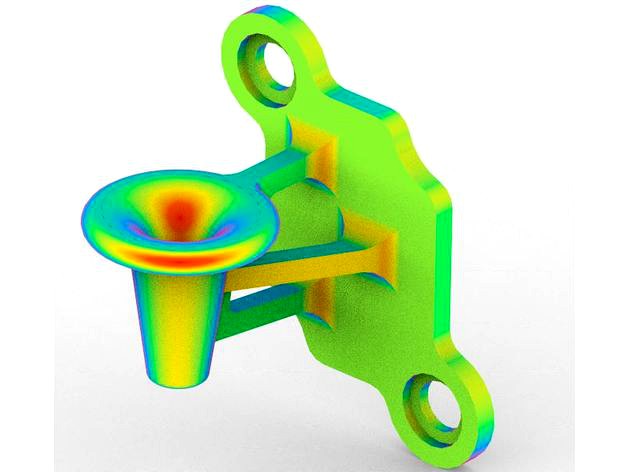 Anet A8 Design Filament Guide Force&Weight optimized by Meganudelauflauf