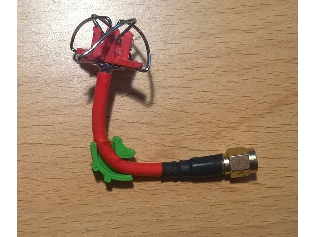 Minimal FPV Antenna Holder by nickpgre