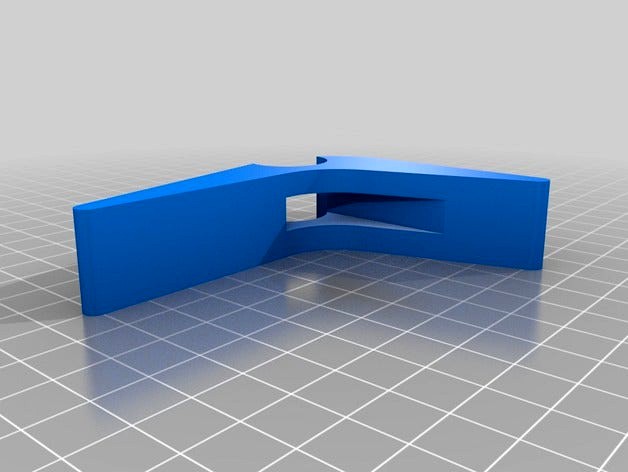 Taller Waste Board Clamp for CNC by dkrider