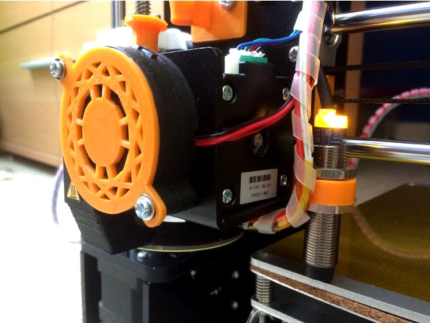 Anet A8 12 mm Right Rear Inductive Probe Mount by 3DanielW