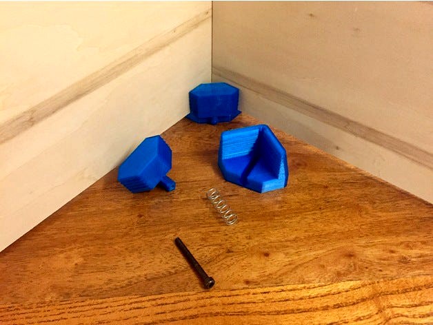 Spring loaded corner by TheKre8Group