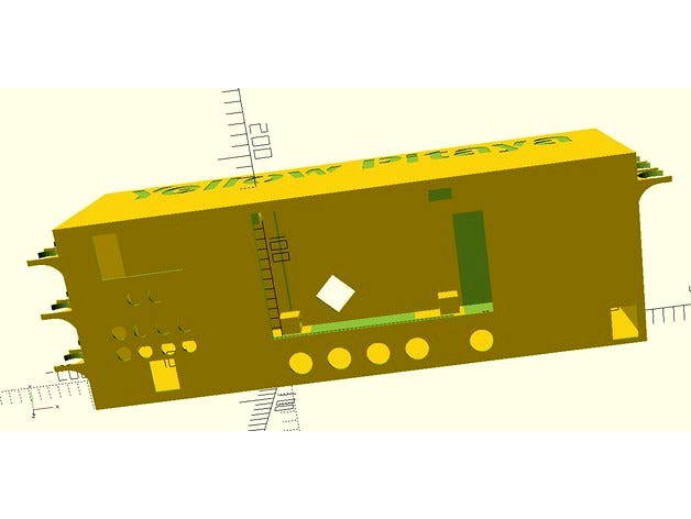 Yellow pitaya enclosure by Sanpi