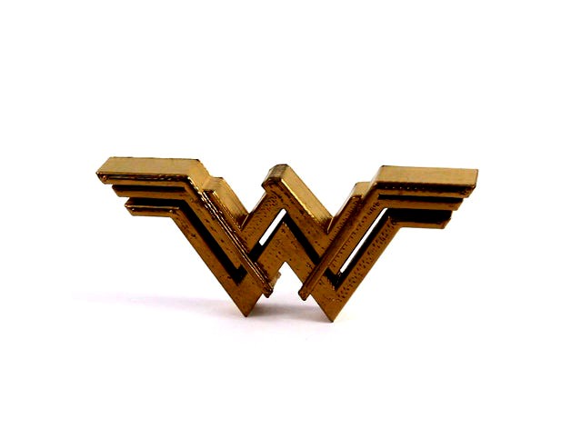 Wonder Woman Logo by 3DPurePrint
