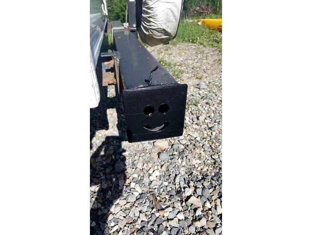 Trailer bumper cover (where the septic line goes) by SwimmingNaked