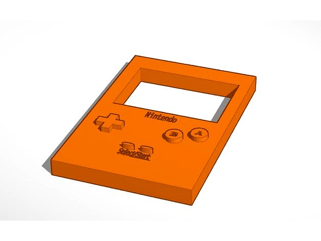 Gameboy Color Outline by usednapkin