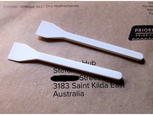 Solder Paste Spatula by beamtech