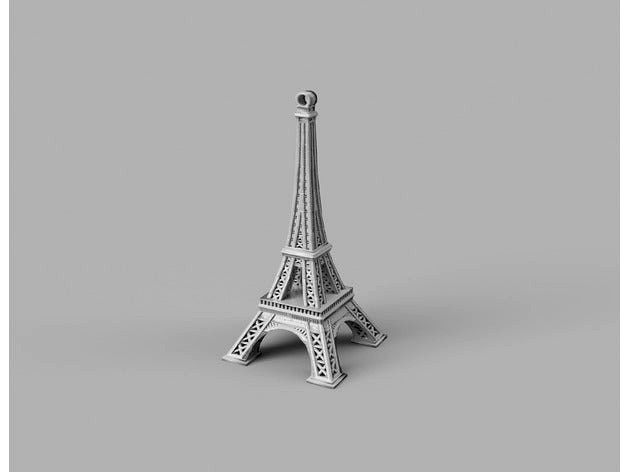 Eiffel Tower Keychain by Aiik