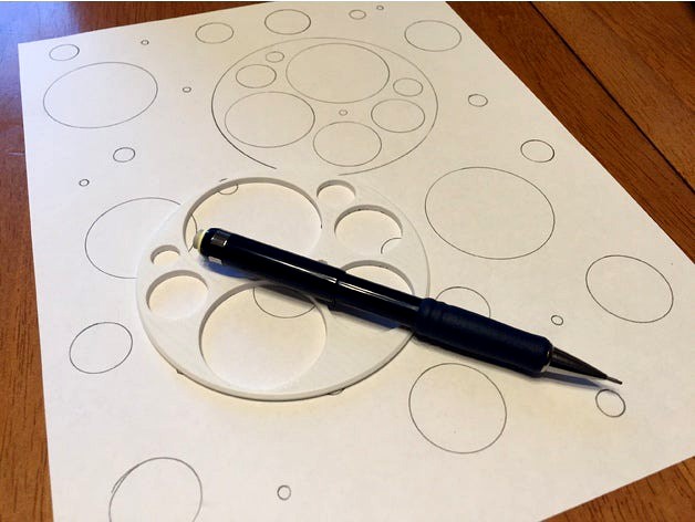 Metric Circle Stencil by astroaaron