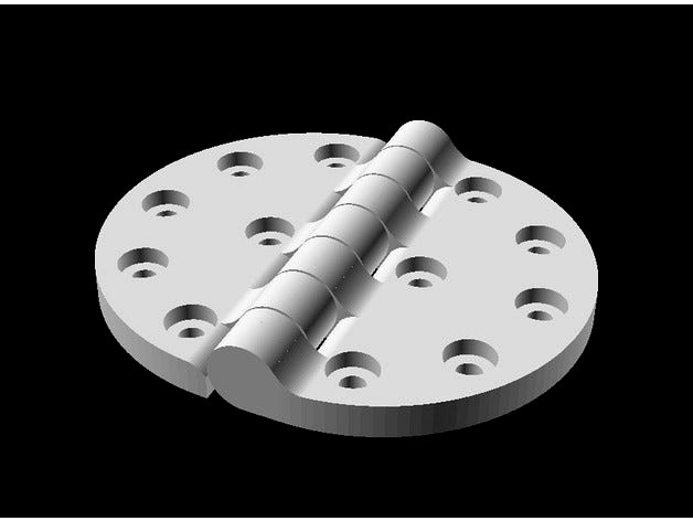 Experimental Parametric Hinge by rohingosling