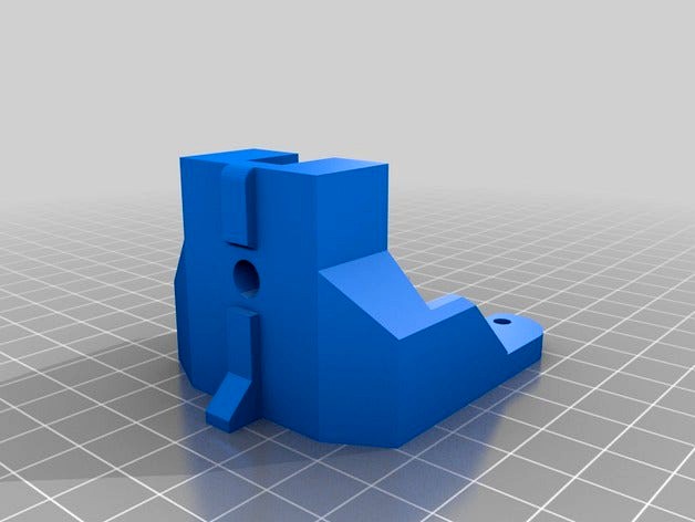Z Axis bottom V2 Nut6 by Shojo