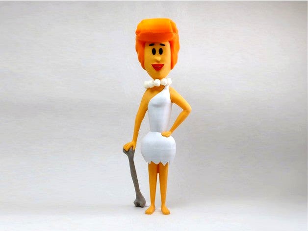 Wilma Flintstone by reddadsteve