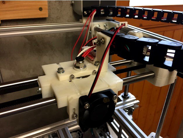 Sparkcube Hotendhalter by Rolfiklein