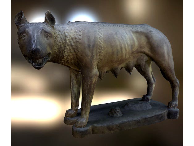 The Capitoline Wolf by GeoffreyMarchal