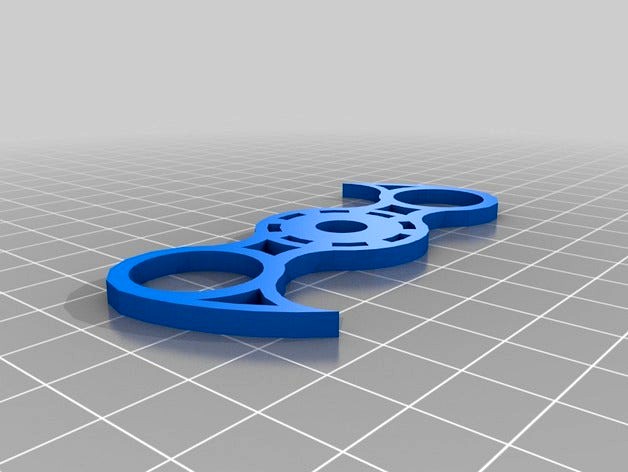 Pepe's Fidget Spinner Double by 3DSOLIS