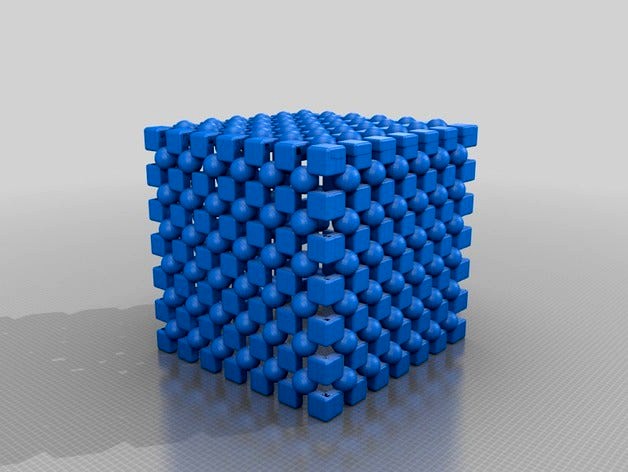 box of spheres and boxes light by Syzguru11