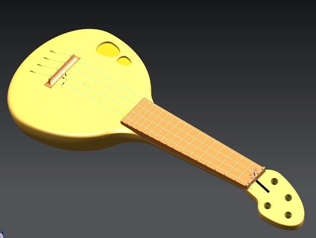 Gourd Concert Ukulele by dz1sfb