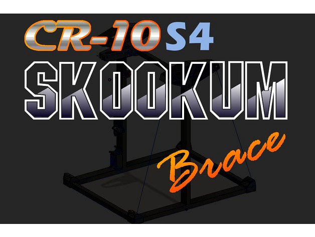 CR-10 S4 Skookum Brace by jailcee