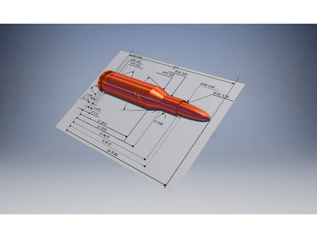 5.56×45mm NATO, .223 Remington, Dummy Round by stan-chen