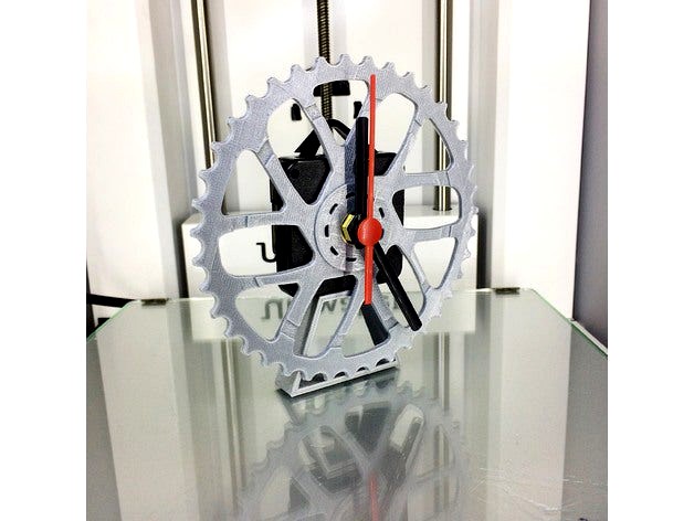 Sprocket table and wall clock by otto3d