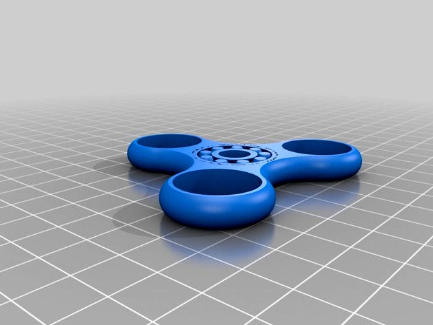 Improved Fidget Spinners by Precision3DPrinting