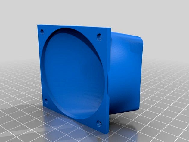 VORON fan duct for 60mm axial part cooling fan by bierfahrer