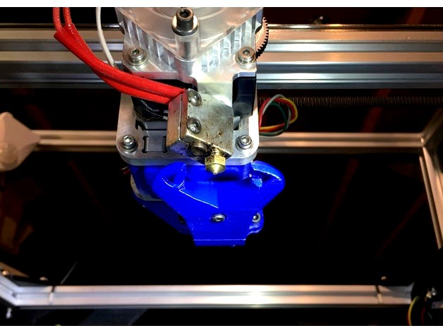 FT5 Part Cooling Fan Duct for Titan Aero, 713maker X carriage, volcano nozzle by 3DGenera
