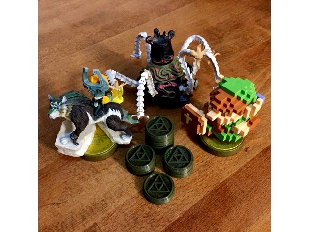 Zelda themed RFID base by bmemike