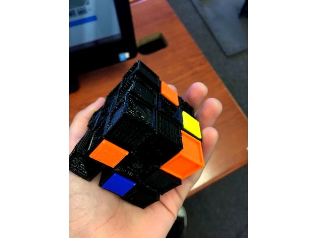 3d modeled rubiks cube by Stefano0606