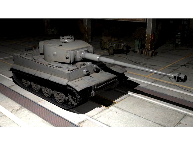 Tiger I by 3DimensionPrinter